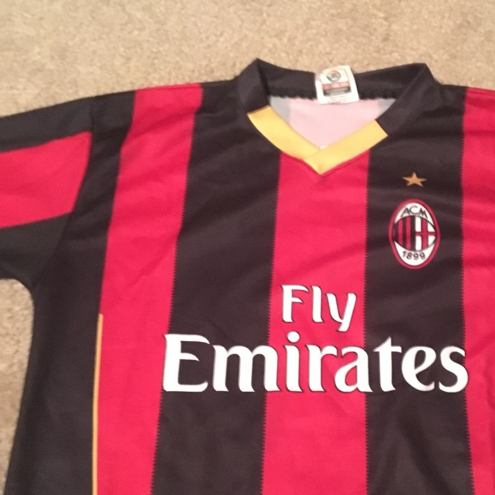 COPY - AC Milan Cassano soccer jersey